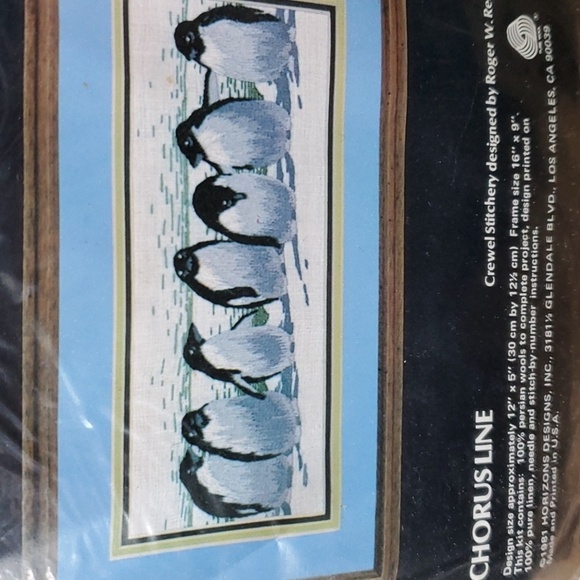 Monarch Horizons Take Along Kit Chorus Line Penguins MTA 58 NIP - Picture 2 of 7